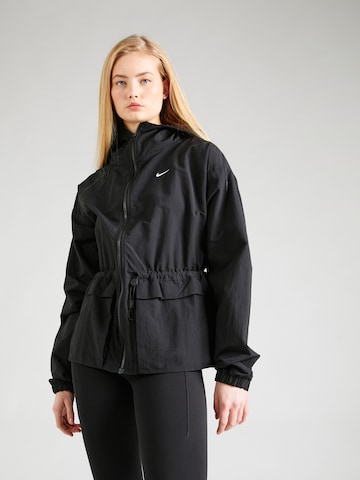 Nike SportswearPrijelazna jakna - crna boja: prednji dio