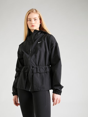 Nike Sportswear Övergångsjacka i svart: framsida