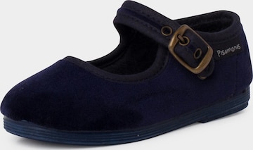 Chaussure basse Pisamonas en bleu : devant