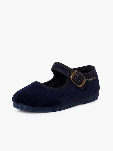 Chaussure basse Pisamonas en bleu : devant