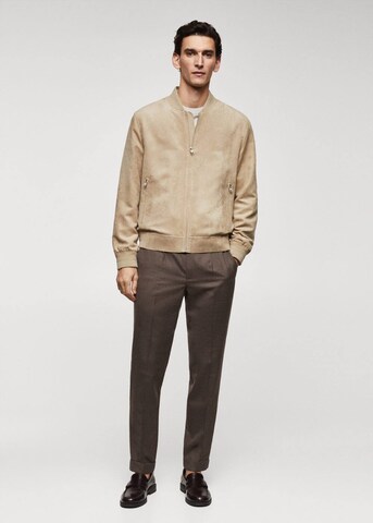 MANGO MAN Jacke 'Bero' in Beige