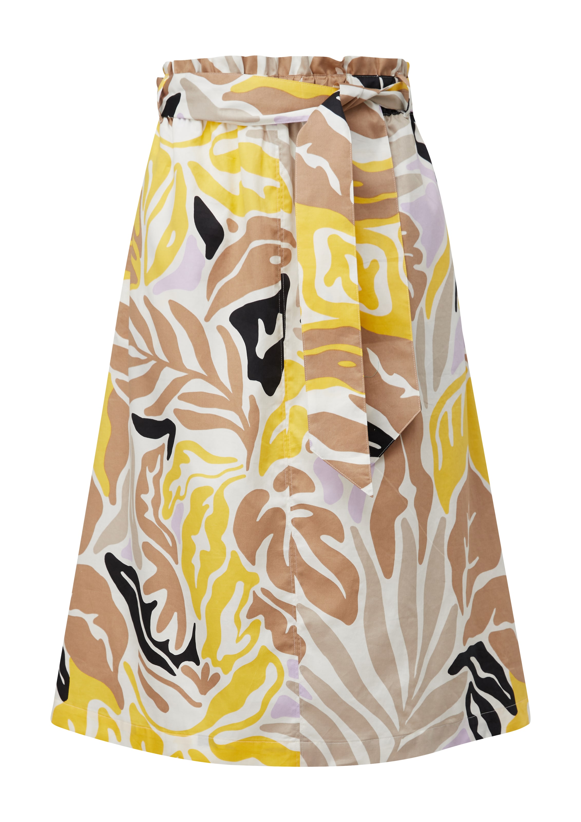 Jupe s.Oliver BLACK LABEL en jaune : devant