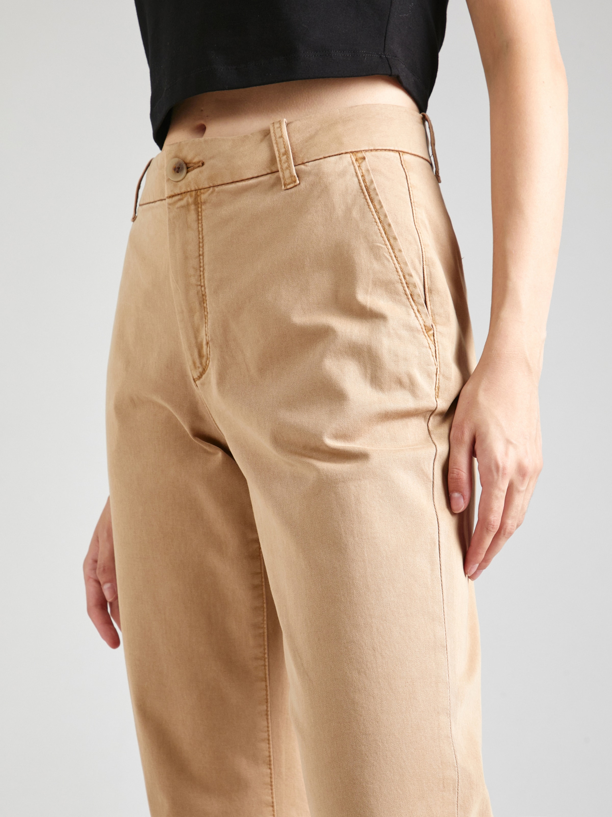 Regular Pantalon chino ESPRIT en Beige ABOUT YOU