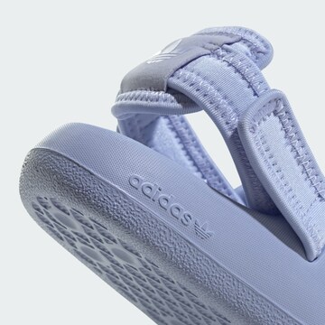 purpurinė ADIDAS ORIGINALS Atviri batai 'ADIFOM ADILETTE'