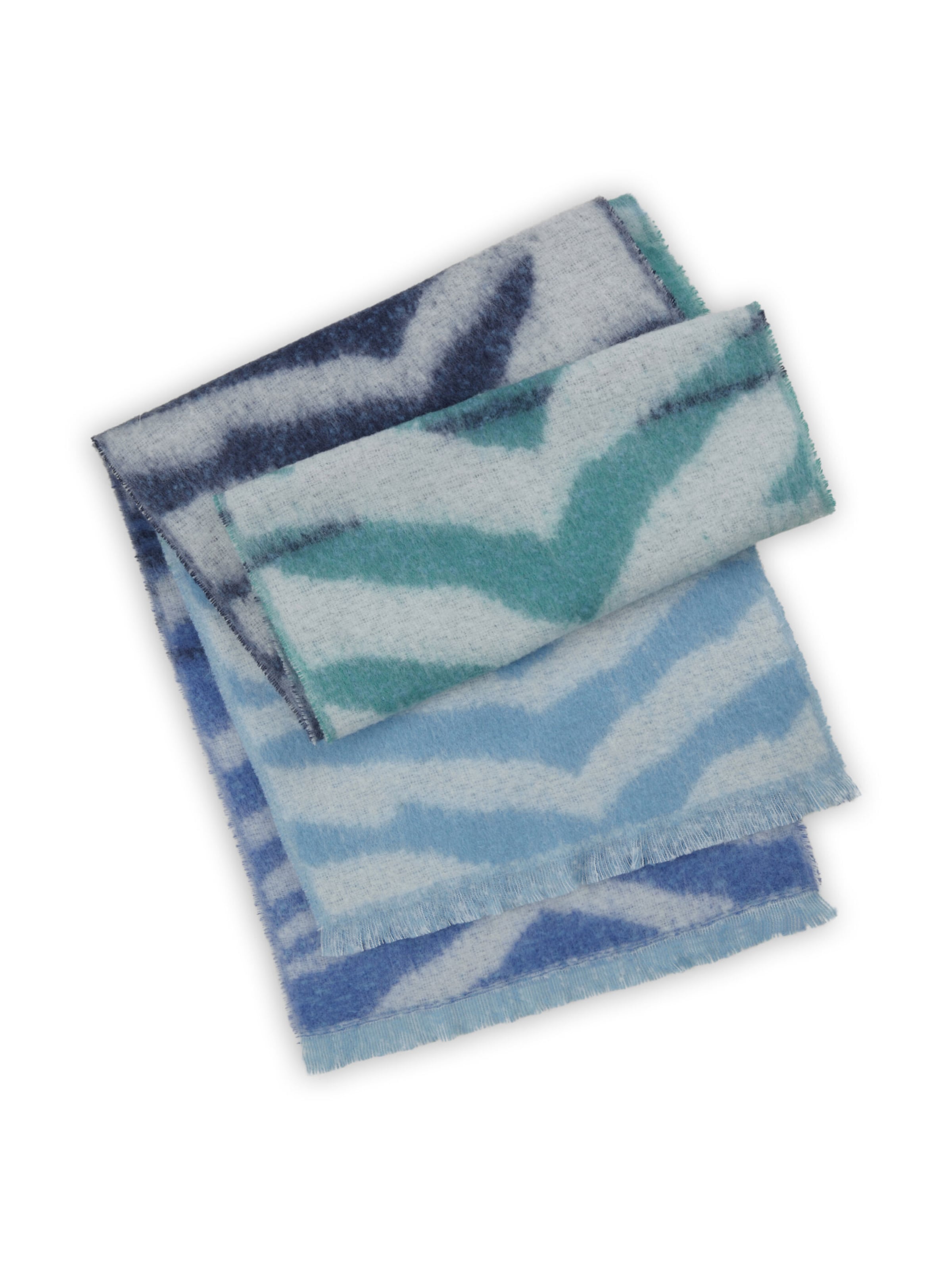 CODELLO Scarf in Blue: front