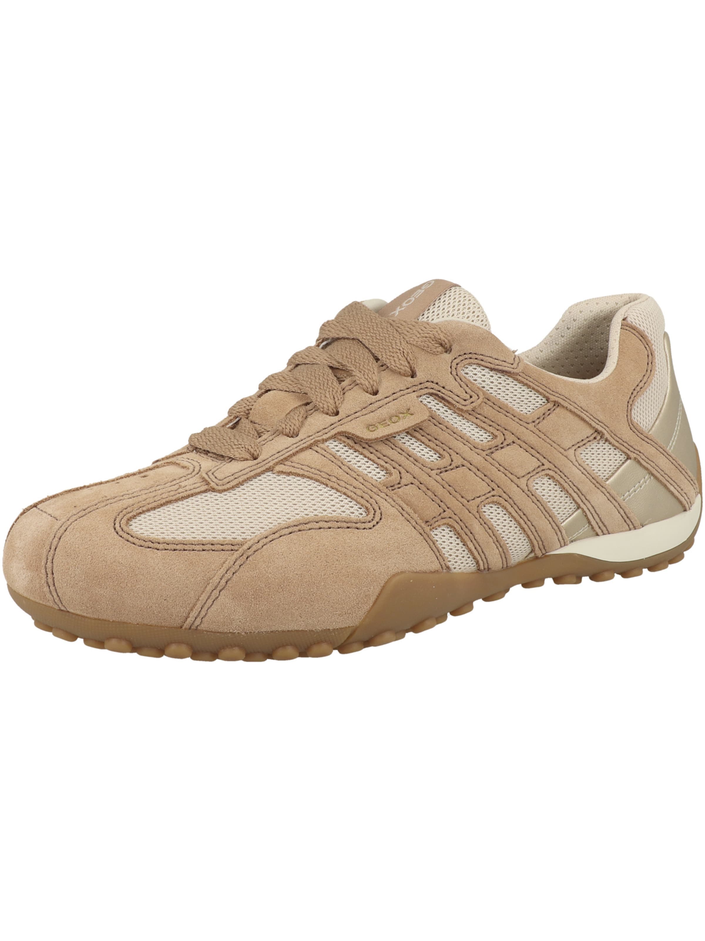GEOX Sneaker 'Snake' in creme / hellbraun, Produktansicht