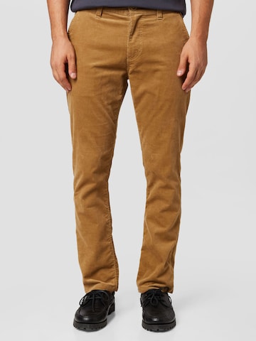 Brixton Regular Chino Pants 'CHOICE' in Yellow: front