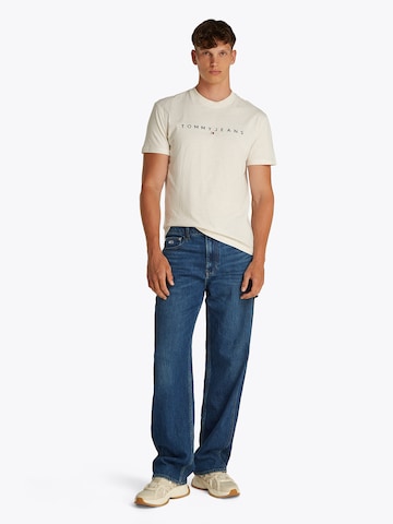 T-Shirt Tommy Jeans en beige