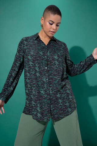 Studio Untold Bluse in Grün