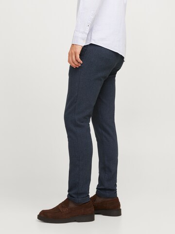JACK & JONES Slimfit Hose 'JPSTMarco JJHenry' in Blau