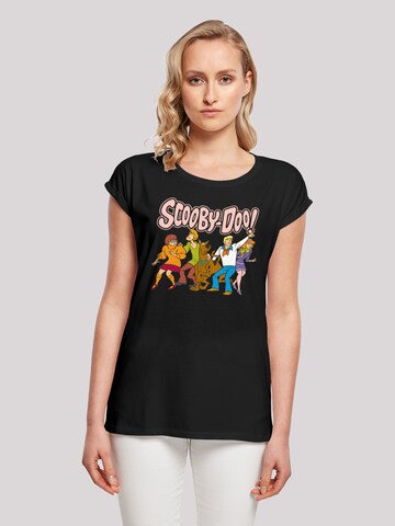 F4NT4STIC Shirt in Zwart: voorkant
