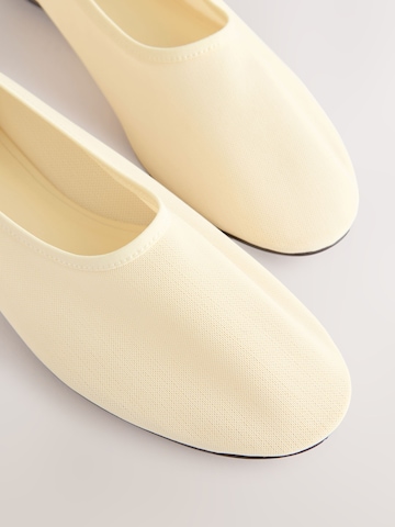 Ballerines Next en jaune