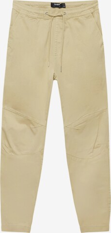 Pull&Bear Trousers in Beige: front