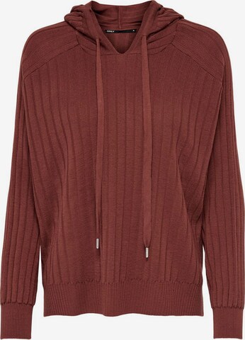 Pull-over ONLY en rouge : devant