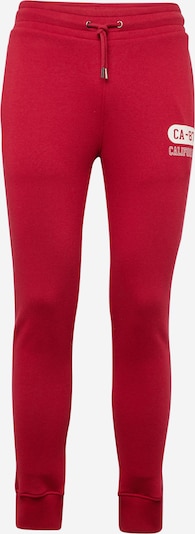 Pantaloni sportivi 'CALIFORNIA' AÉROPOSTALE di colore rosso / bianco, Visualizzazione prodotti