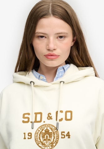 Superdry & Co Sweatshirt 'Athletic' in Beige