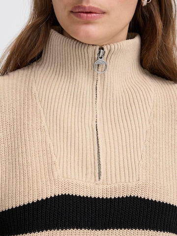Pull-over ' OXKALANE ' Oxmo en beige