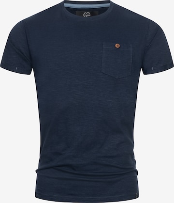 INDICODE JEANS Shirt 'Jon' in Blauw: voorkant