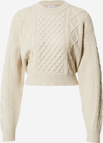 Pull-over VERO MODA en beige : devant