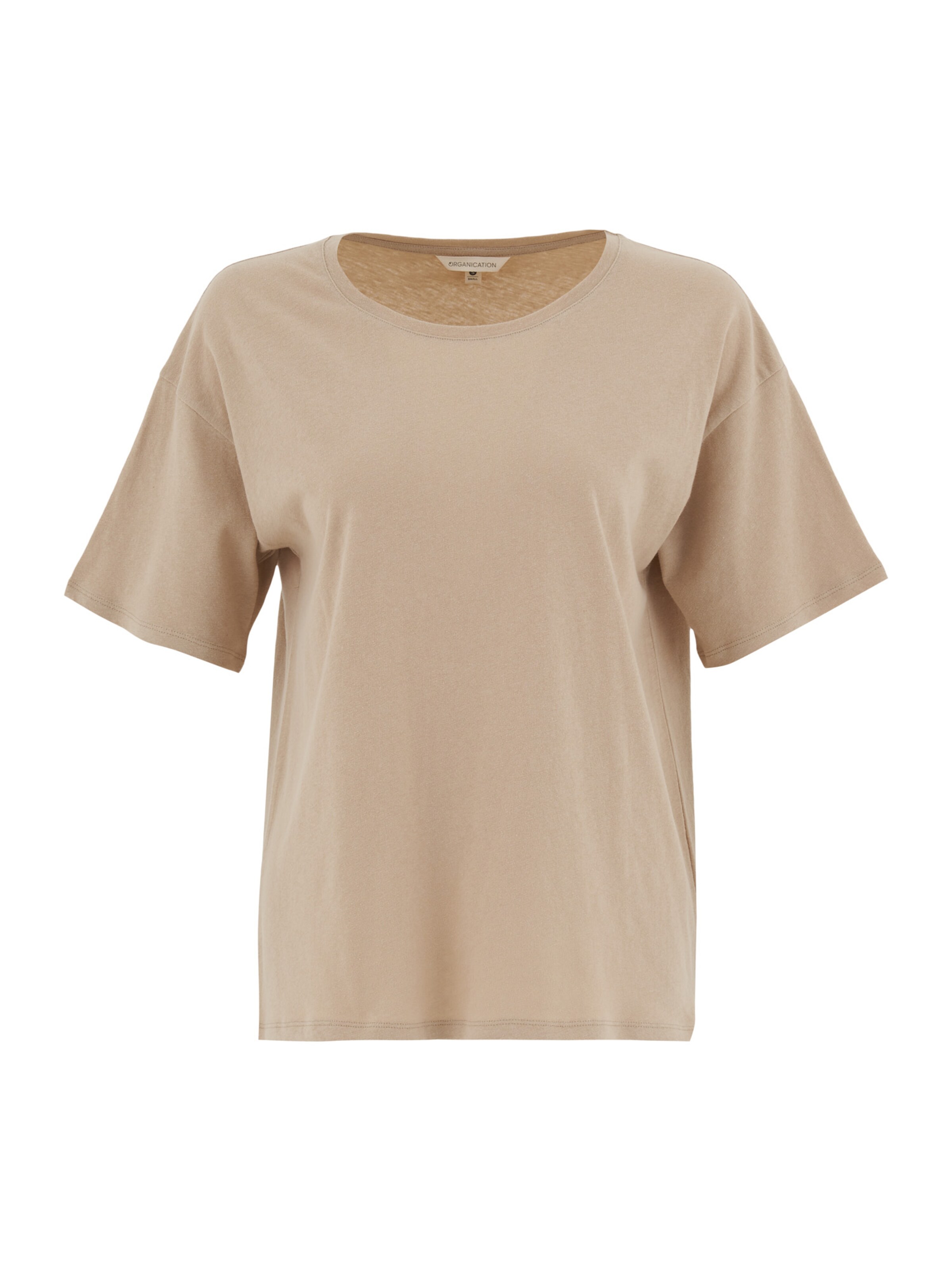 Organication Shirt in Beige: front
