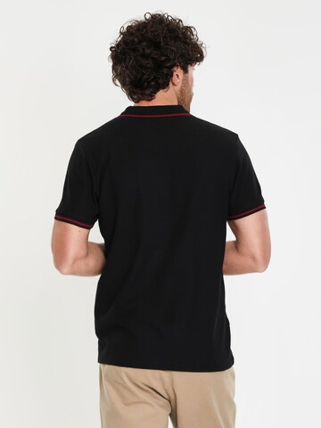 Threadbare Shirt 'THB Polo' in Zwart