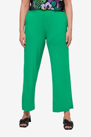MIAMODA Regular Pants in Green: front