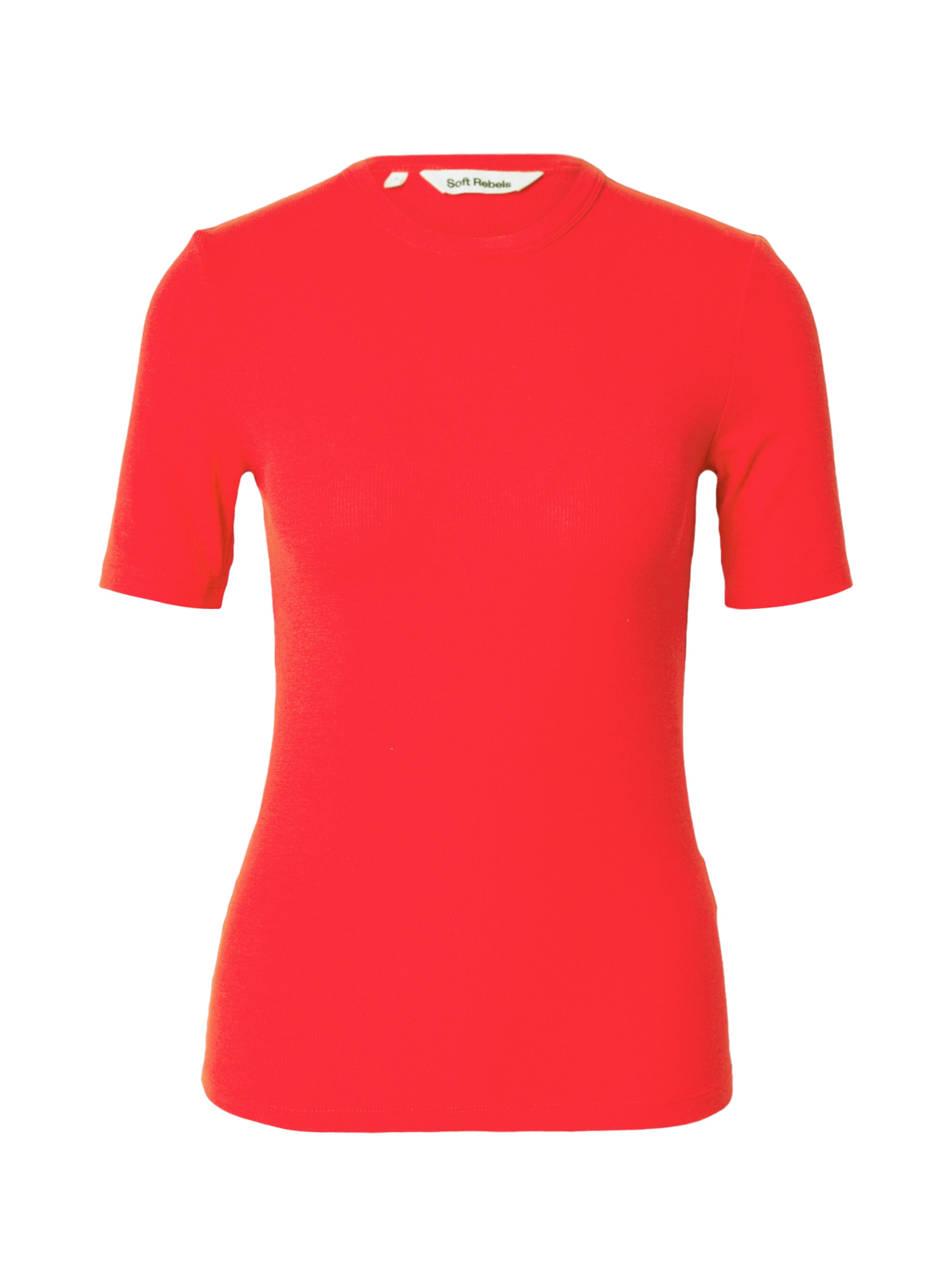 Soft Rebels Shirts 'Fenja' i rød: forside