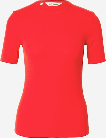 Soft Rebels Shirts 'Fenja' i rød: forside