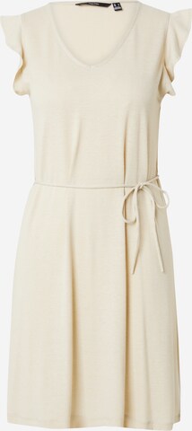 VERO MODA Jurk 'JUNE' in Grijs: voorkant