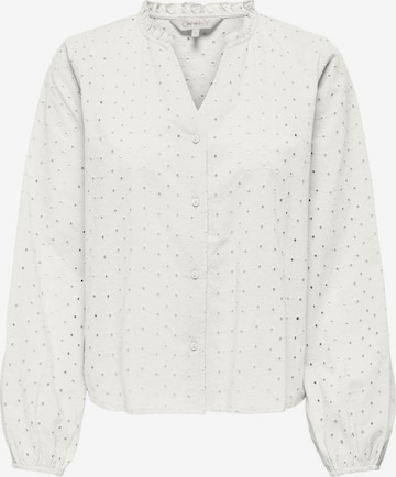 ONLY Blouse 'ALFIE' in Wit: voorkant