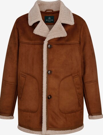 Boston Park Between-Season Jacket in Brown: front