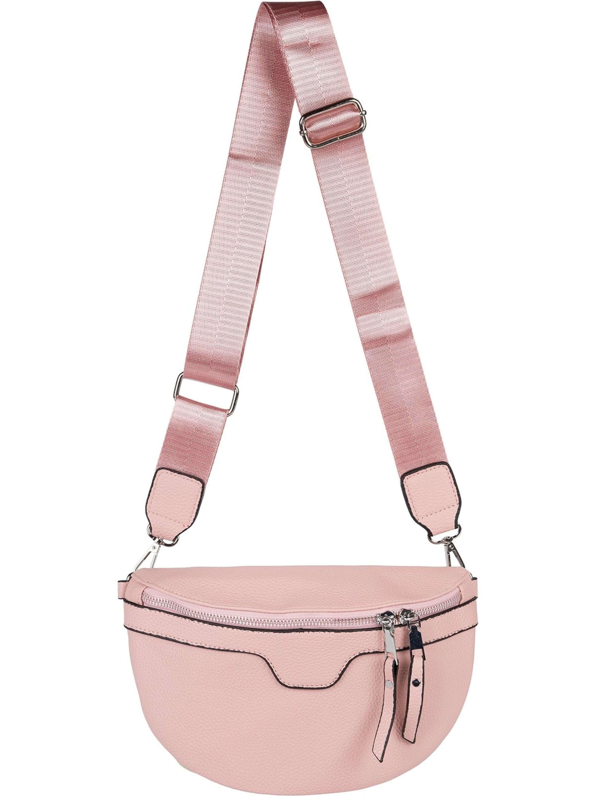 styleBREAKER Umhängetasche 'Halbmond Umhängetasche Uni'‌‌‌‌‌‌‌‌‌‌ in Pink