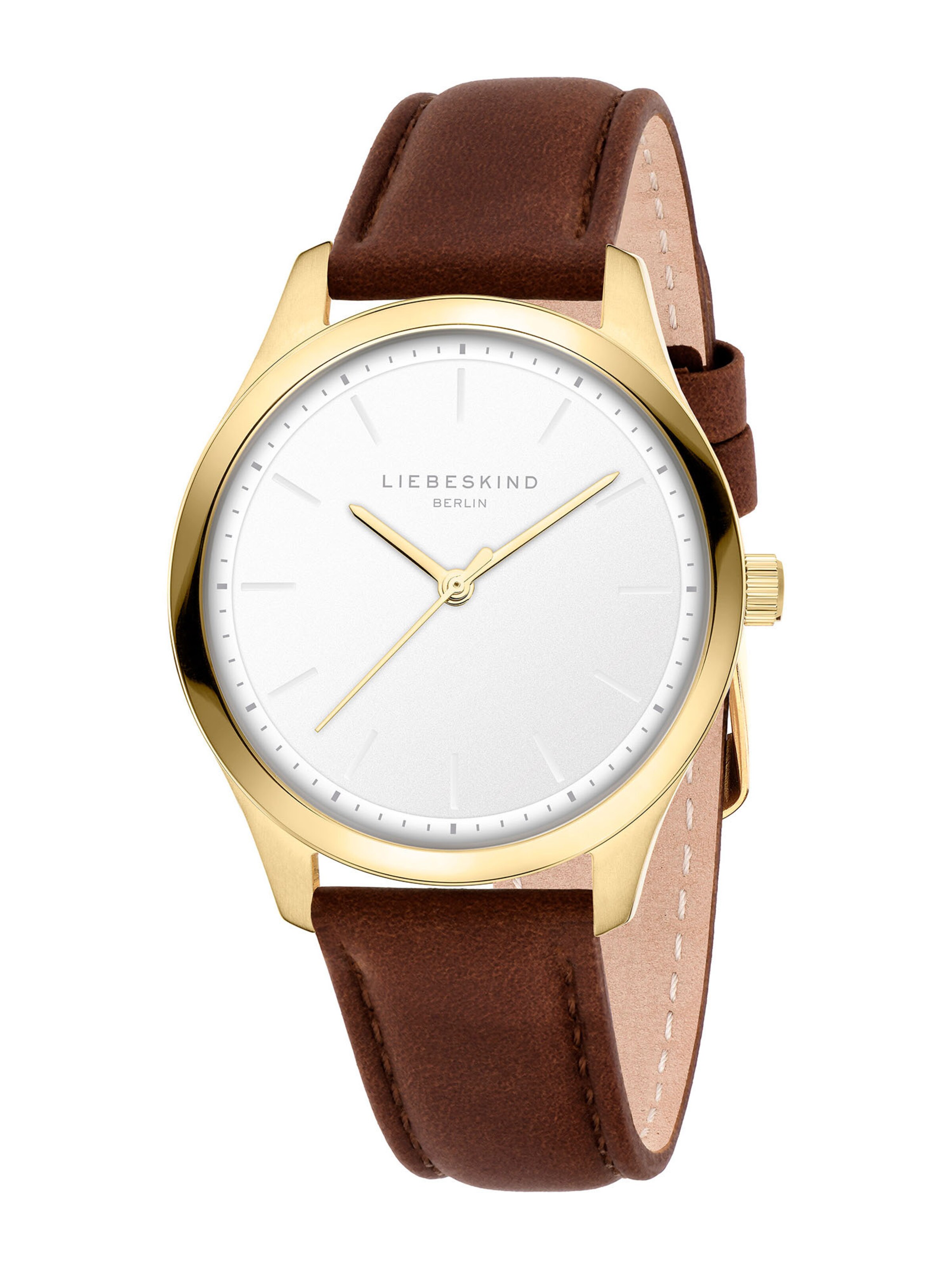 Montre à affichage analogique Liebeskind Berlin en or