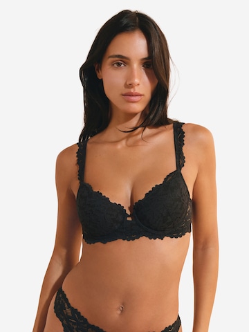 ETAM Bralette Bra 'Legende' in Black: front