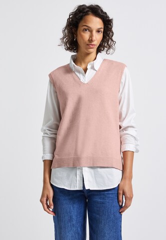 STREET ONE Sweater in Pink: front