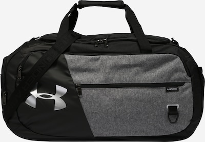 UNDER ARMOUR Tasche 'Undeniable Duffel 2.0' in graumeliert / schwarz / weiß, Produktansicht