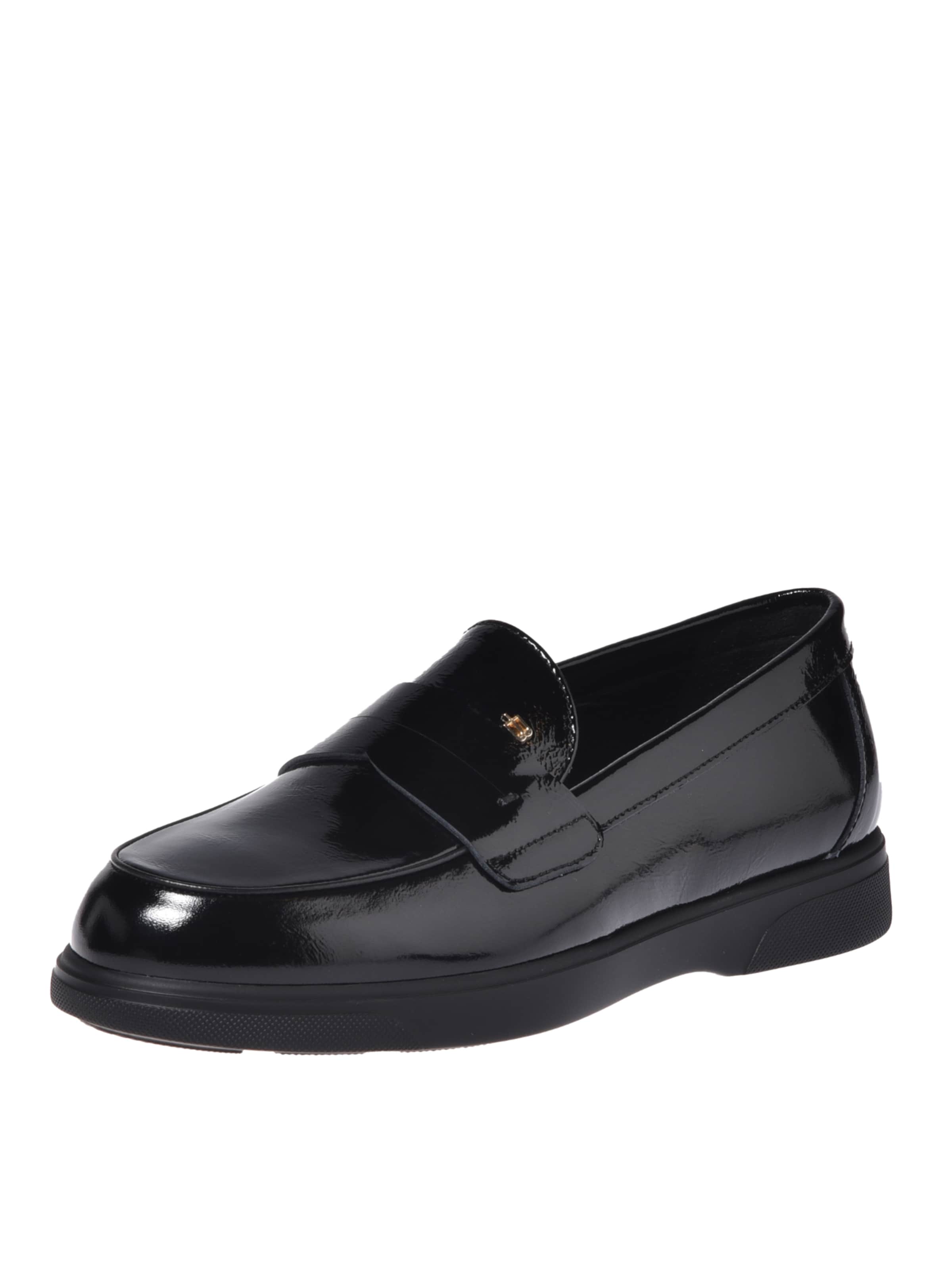 BALDININI Moccasins in Black: front