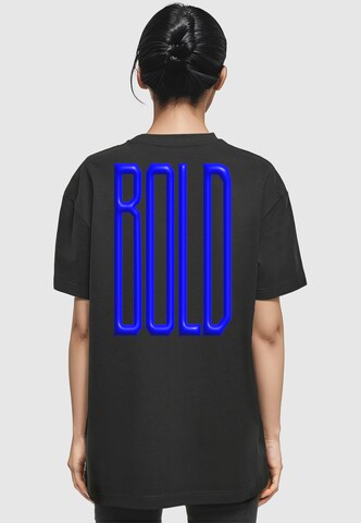 Maglia extra large 'Bold' di Merchcode in nero: frontale