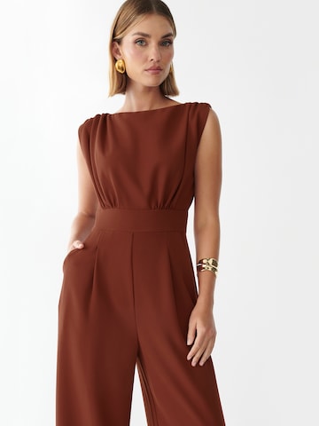 BWLDR Jumpsuit 'STELLA' in Braun