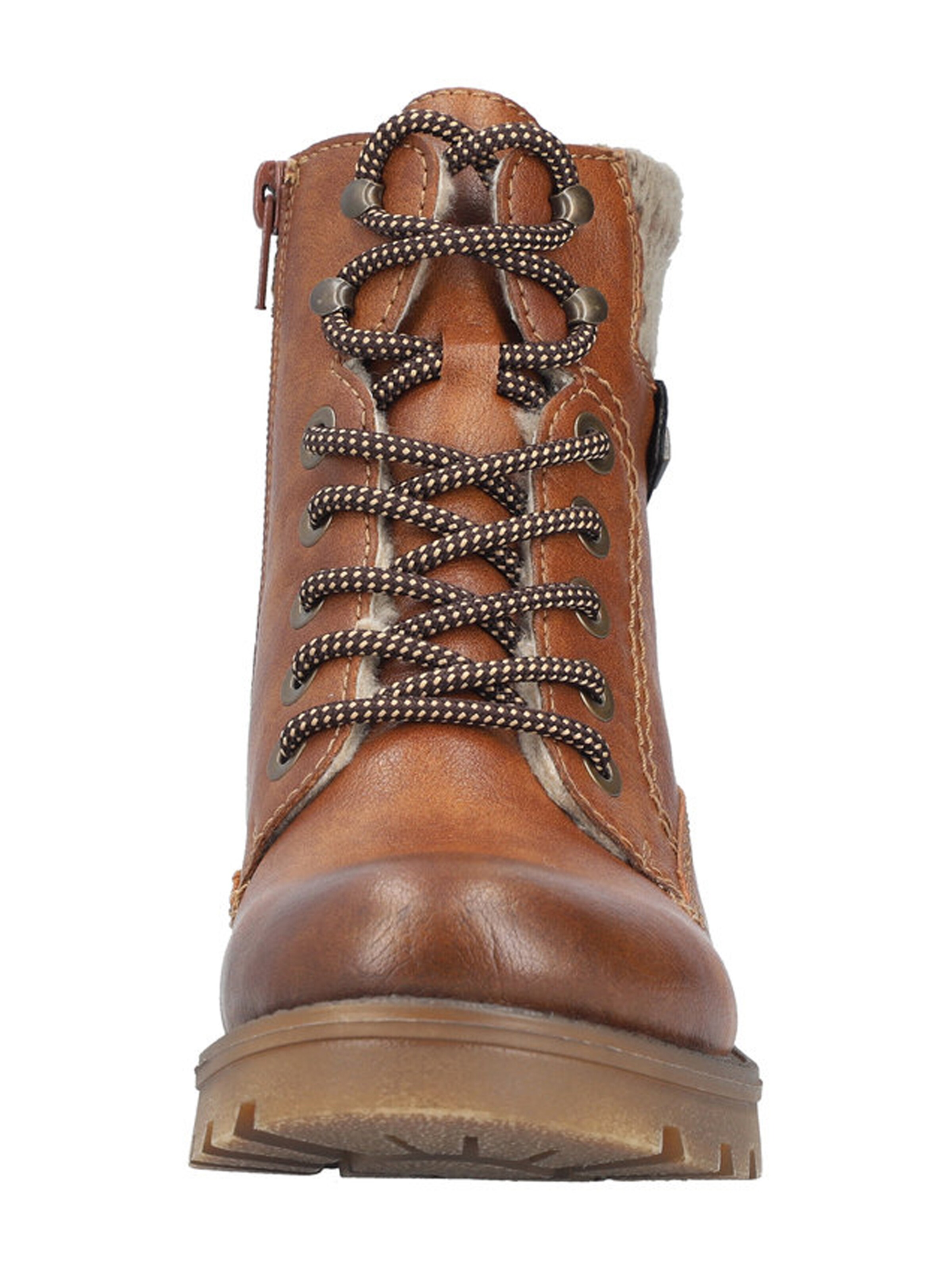 Bottines à lacets Rieker en marron