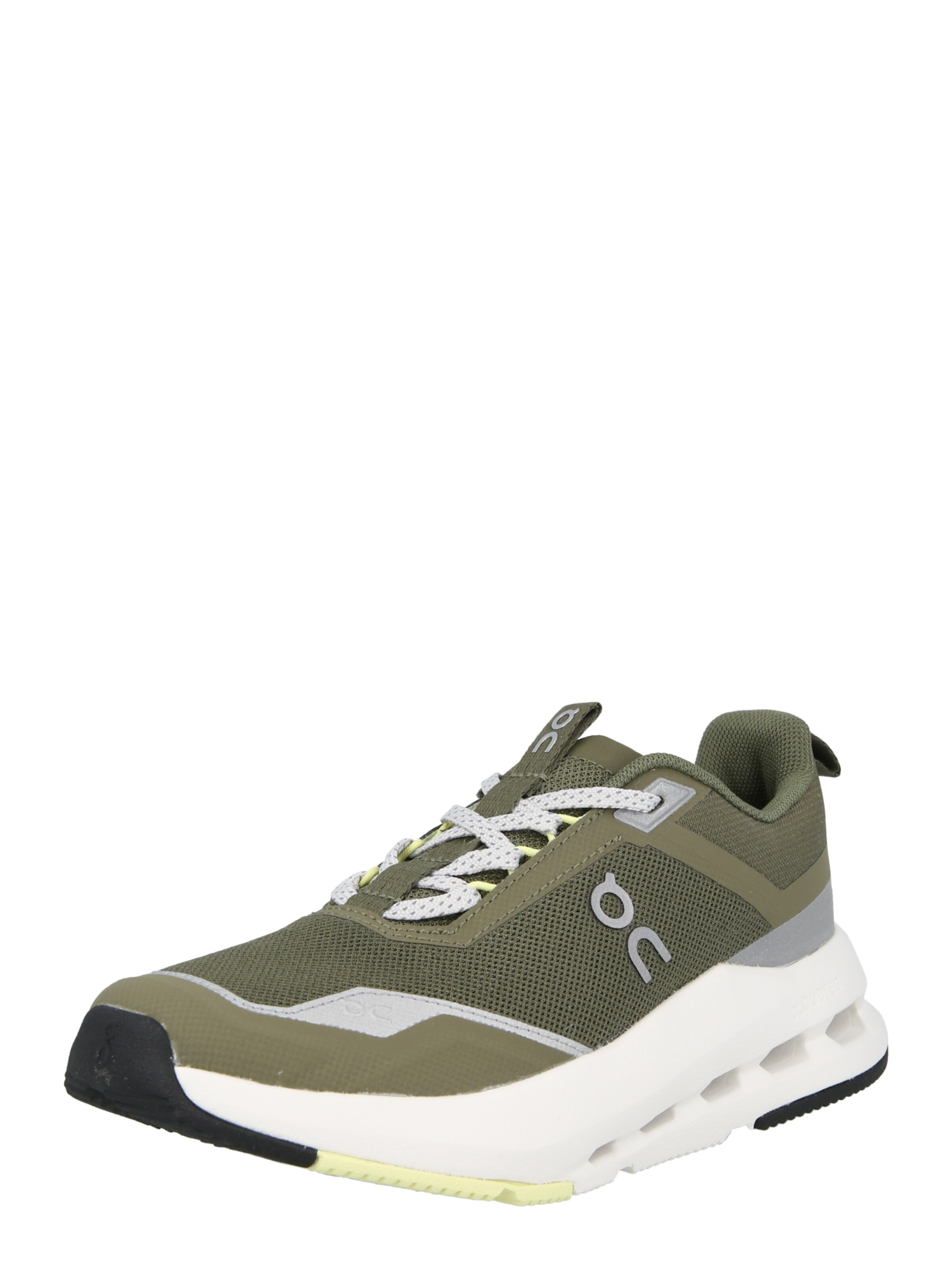 On Sneakers 'Cloudnova' in Green: front