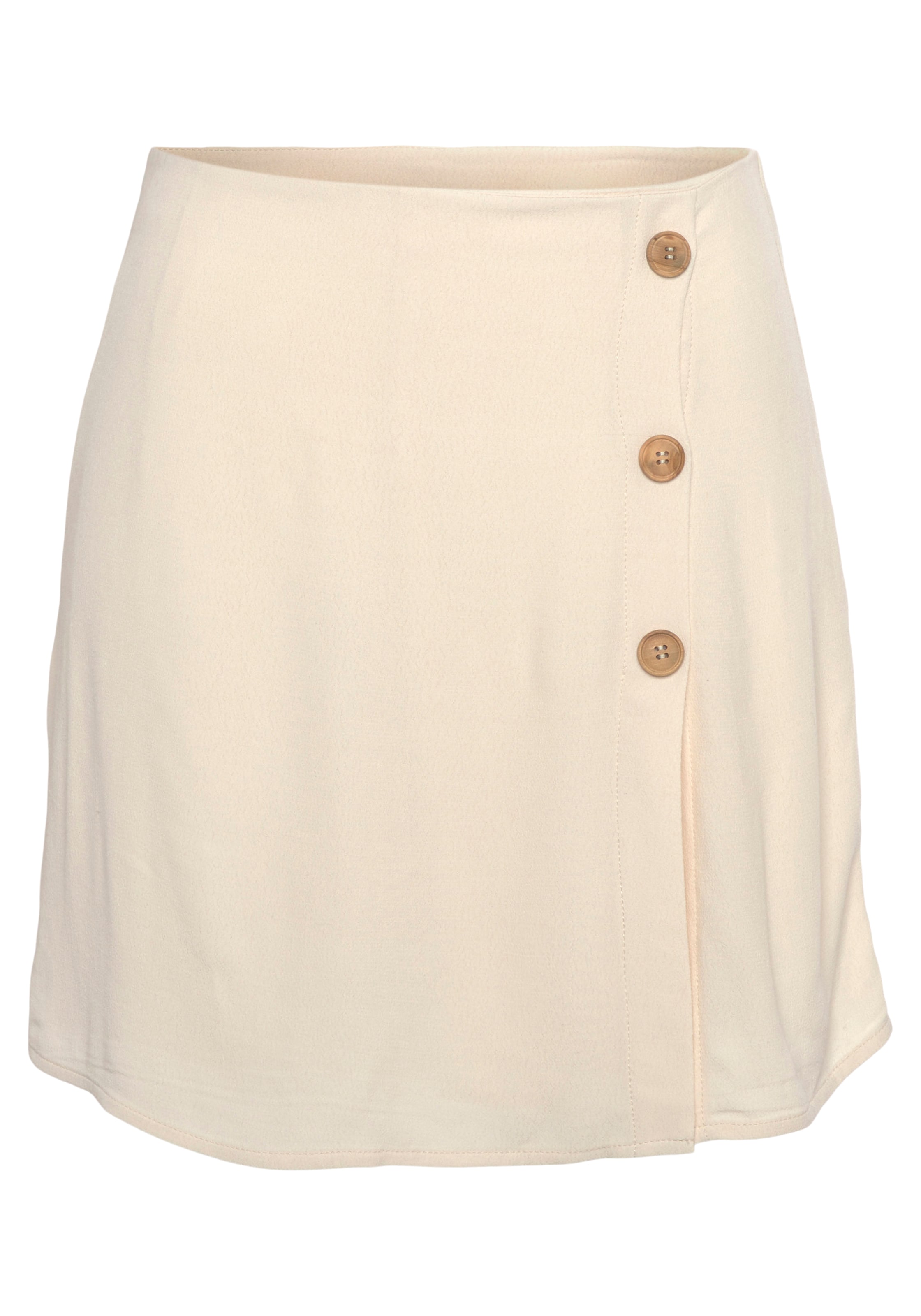 VIVANCE Обычный Юбка в Бежевый: спереди
