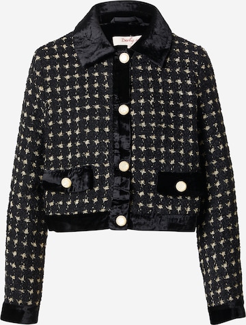 DerhyPrijelazna jakna - crna boja: prednji dio