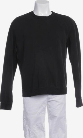 HUGO Sweatshirt & Zip-Up Hoodie in M in Black: front