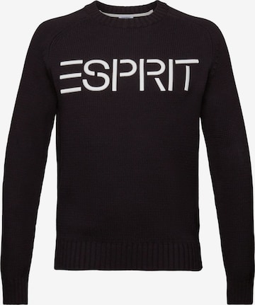 ESPRIT Sweater in Black: front