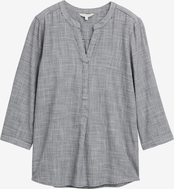 TOM TAILOR - Blusa en negro: frente