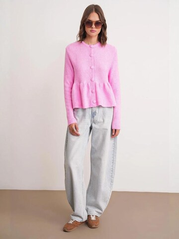 MixRay Gebreid vest in Roze