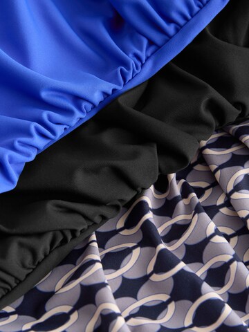 Triangle Maillot de bain modelant Next en bleu