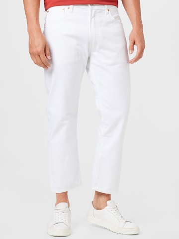 LEVI'S ® Regular Jeans '551Z™ Straight Crop' in Wit: voorkant