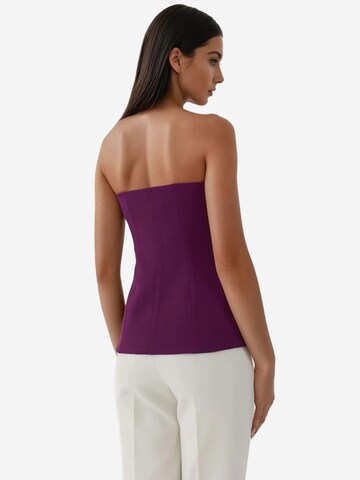 Hiccup Top in Lila